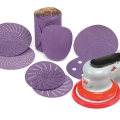 Sanding paper and equipment