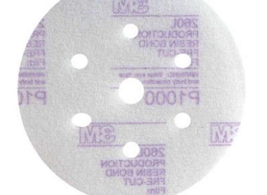 3M HOOKIT 260L/7 SANDING DISC P600/P1000/P1200/P1500152MM