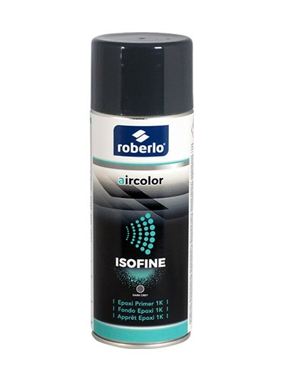 ROBERLO EPOXY PRIMER ISOFINE AEROSOL ,DARK GRAY